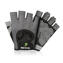 Load image into Gallery viewer, Professional Gym Fitness Gloves Power Weight Lifting Women Men Crossfit Workout Bodybuilding Half Finger Hand Protector