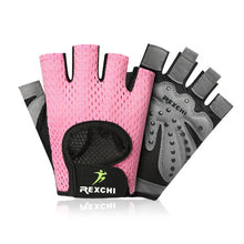 Load image into Gallery viewer, Professional Gym Fitness Gloves Power Weight Lifting Women Men Crossfit Workout Bodybuilding Half Finger Hand Protector
