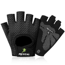 Load image into Gallery viewer, Professional Gym Fitness Gloves Power Weight Lifting Women Men Crossfit Workout Bodybuilding Half Finger Hand Protector

