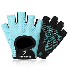 Load image into Gallery viewer, Professional Gym Fitness Gloves Power Weight Lifting Women Men Crossfit Workout Bodybuilding Half Finger Hand Protector
