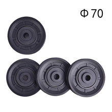 Load image into Gallery viewer, 4 Pcs/Lot Wholesale Universal 70mm/90mm/105mm Diameter Wearproof Nylon Bearing Pulley Wheel Cable Gym Fitness Equipment Part
