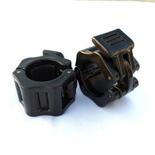 Load image into Gallery viewer, 1 Pair 25mm Spinlock Collars Barbell Collar Lock Dumbell Clips Clamp Weight lifting Bar Gym Dumbbell Fitness Body Building
